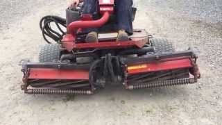 TORO 3100D REELMASTER DIESEL MOWER [upl. by Enahpets]