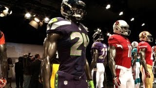 NFL and Nike Unveil New Team Jerseys [upl. by Ydoow20]