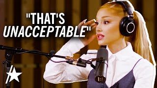 Ariana Grande BREAKS SILENCE On ‘Quiet On Set’ Nickelodeon Allegations [upl. by Livvy338]