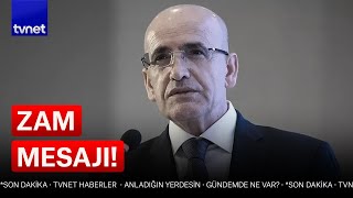 Mehmet Şimşek müjdeyi verdi Maaş zamları nasıl yapılacak [upl. by Zulema]