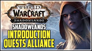 WoW Shadowlands Introduction Quest Chain Alliance [upl. by Mechling]