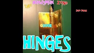 Replace Hinges Fix Sagging Door [upl. by Eloise]