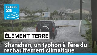 Shanshan un typhon à lère du réchauffement climatique • FRANCE 24 [upl. by Akirderf]