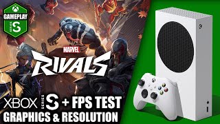 Marvel Rivals  Xbox Series S Gameplay  FPS Test [upl. by Kutzenco]