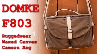 Domke F803 Review [upl. by Streeto502]