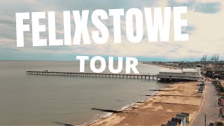 Felixstowe Seafront Tour  Big Ships and exploring the Suffolk Coast [upl. by Staford]