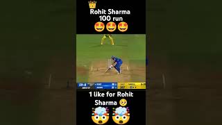 Rohit Sharma🥵 100 run against cskcrickettrandtrandingCricketgaming👑channel🏆viralshortsshorts [upl. by Aiht]