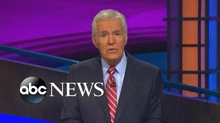 Alex Trebek encourages fans amid cancer news Keep the faith [upl. by Adnulahs]