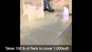 ArmorSeal 650 Vinyl Chip Floor [upl. by Lobell897]