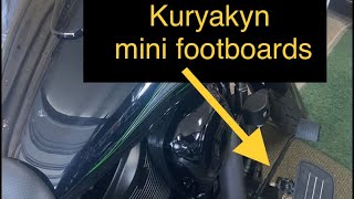 Kuryakyn mini footboards on a 2015 Kawasaki Vulcan Custom 900 [upl. by Ahteres794]