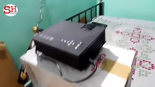 UNBOXING OF UNIC UC46 WIFI LED PROJECTOR [upl. by Aikehs503]