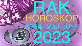 RAK Horoskop za April Maj Juni 2023 CANCER April May June [upl. by Atsejam153]