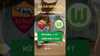 Wolfsburg vs Roma nữ Siêu phẩm bàn thắng kịch tính vòng bảng [upl. by Scrivenor]