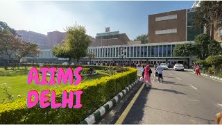 AIIMS Hospital New Delhi  AIIMS Delhi Vlog  AIIMS New OPD Building RAK OPD  Gate Number 2 AIIMS [upl. by Ellekcim]