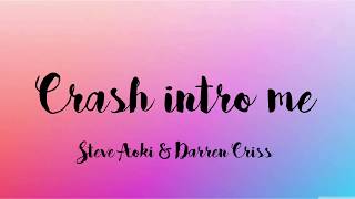 Steve Aoki  Crash Into Me ftDarren CrissLyrics [upl. by Asnerek]