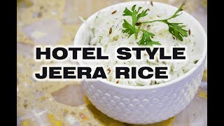 Jeera Rice  Hotel Style Jeera Rice  Vegetarian and Jain Recipe [upl. by Lamraj]