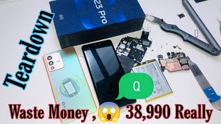 Vivo V23 Pro 5G Teardown  vivo v23 pro disassembly  Indias first color changing phone  AMSHindi [upl. by Walli]