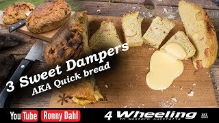 3 Sweet Dampers Camp Oven Quick Bread [upl. by Dael]