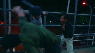 Merantau Pedestrian Footbridge Fight Scene RESOUND 🔊 [upl. by Ardyce860]