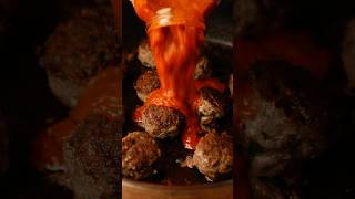 Italian Meatball Sandwich 🤌 asmr cooking [upl. by Euhsoj]