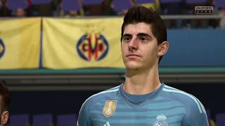 VILLARREAL Vs REAL MADRID  SPANISH PREMIER LEAGUE 2018 19 FULLGAMEPLAY PS4FIFA 19 [upl. by Annaiek]