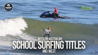 WA School Surfing Titles 2024  Mid West [upl. by Wartow]