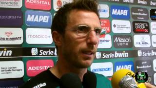 Mister Di Francesco prima di SpeziaSassuolo [upl. by Mcclish]