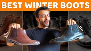 Best Winter Boots for men  Winter Boots 2023  Chelsea  High Ankle [upl. by Gnilyarg]