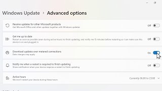 How to Enable Windows 11 Updates Over Metered Connections [upl. by Schubert]