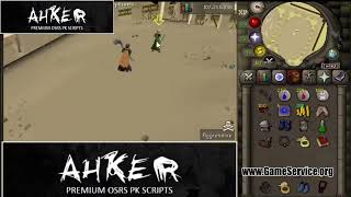 OSRS PKing Script AHK  AGS TO GMAUL [upl. by Affay544]