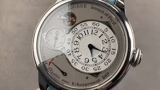 FP Journe Chronomètre Optimum FP Journe Watch Review [upl. by Notlef694]