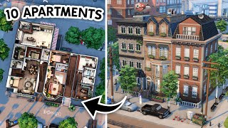 I designed 10 NYC apartments for rent in The Sims 4 [upl. by Gill]