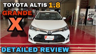 Toyota Altis Grande X 2024 Detailed Review  Altis 18 X [upl. by Hacim220]