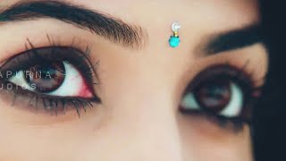 💕Naino ki Toh Baat naina jaane hai Female version💞 30second lyrical whatsapp status video🌷 [upl. by Ayifas]