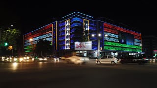 Ночной Худжанд 2020 ТаджикистанШаби Хуҷанд Night city of Khujand [upl. by Golden]