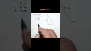 Matematika SMP  pitagoras videoshort [upl. by Ahtelahs]