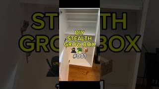 DIY Stealth Grow Box 🥷🥦📦 growbox grow gardening garden diy plants germany [upl. by Adriano]