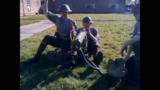 Vickers Machine Gun Drill [upl. by Indys393]