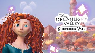 How to Get Merida in Disney Dreamlight Valley The Storybook Vale [upl. by Gnihc366]