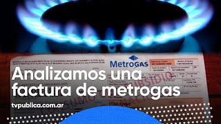 ¿Cómo leer nuestra factura de gas en Argentina  Mañanas Públicas [upl. by Hctub]