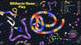 Slitherio Game Play Best Moments Captured High Score Snake snakegame slithersnakegame snakeplay [upl. by Anna]