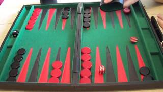 Backgammon for complete beginners Part 3  Basic moves [upl. by Baillieu]