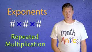 Introduction to exponents flocab math antics [upl. by Annabal]