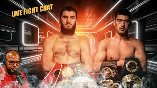 ☎️Artur Beterbiev vs Dmitry Bivol Live Fight Chat  Undercard Fights🔥 [upl. by Aicilev956]