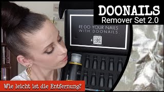 ❤DOONAILS entfernen mit dem NEUEN Remover Set 20zwei Wege zur einfachen Entfernung [upl. by Anaibaf]