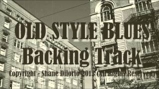 Old Style Blues Backing Track in Bb B Flat [upl. by Raffaello609]