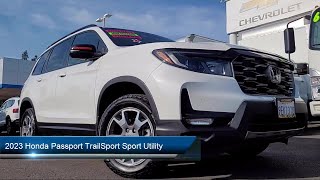 2023 Honda Passport TrailSport Sport Utility Sacramento Roseville Elk Grove Folsom Stockton [upl. by Kira]