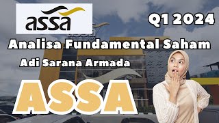 Cara Investasi Saham ASSA Q1 2024  Adi Sarana Armada [upl. by Winnick]