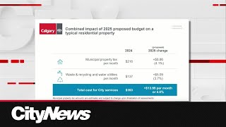 Potential property tax and utilities hike for Calgarians in 2025 [upl. by Yuille889]