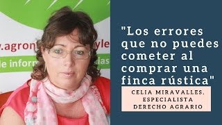 quotLos errores que no puedes cometer al comprar una finca rústicaquot [upl. by Aowda]